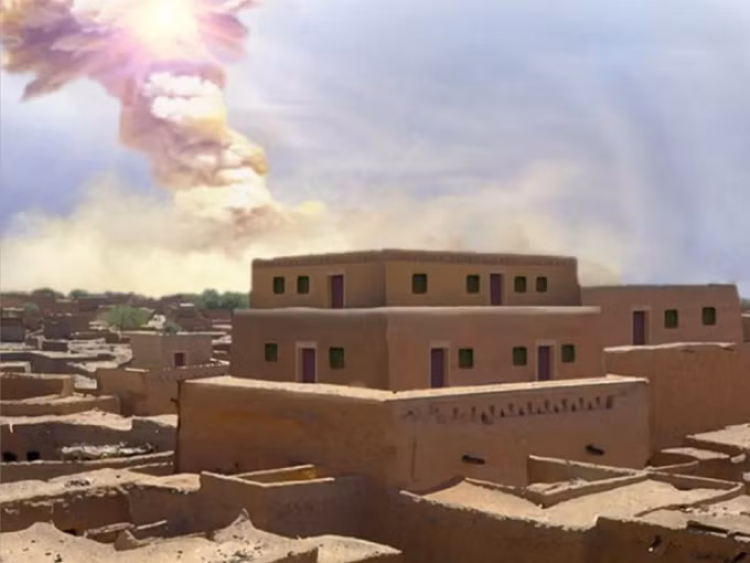 Vào khoảng năm 1650 trước Công nguyên, Tall el-Hammam - thành phố thời Đồ Đồng trong thung lũng Jordan, Trung Đông đã gặp thảm họa kinh hoàng. Toàn bộ dân số ở thành phố cổ đại này bị "xóa sổ" trong thảm kịch đó.