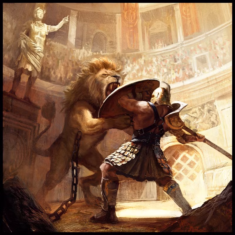 Flamma là võ sĩ giác đấu nổi tiếng dưới thời hoàng đế La Mã Hadrian (117 - 138). Các sử liệu ghi chép võ sĩ giác đấu này là một tù binh chiến tranh người Syria. Bị buộc trở thành võ sõ giác đấu, Flamma tưởng chừng sẽ sớm bị giết trên đấu trường đẫm máu.