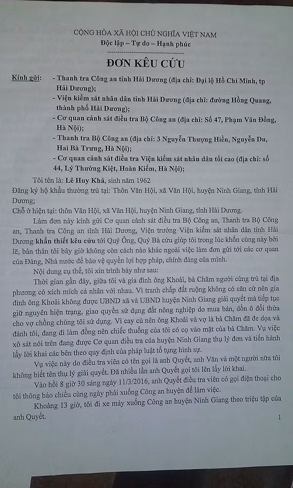 Hai Duong: Dan to cong an huyen dung nhuc hinh de ep cung?-Hinh-2