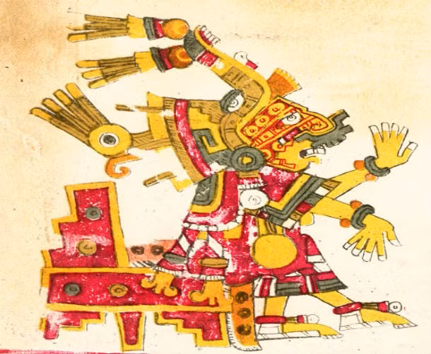 Xochiquetzal là nữ thần tình yêu, thảm thực vật, nghệ thuật và bảo vệ gái mại dâm. Vị thần này bị thần Xolotl đưa tới thế giới ngầm do trót ăn trái cấm.