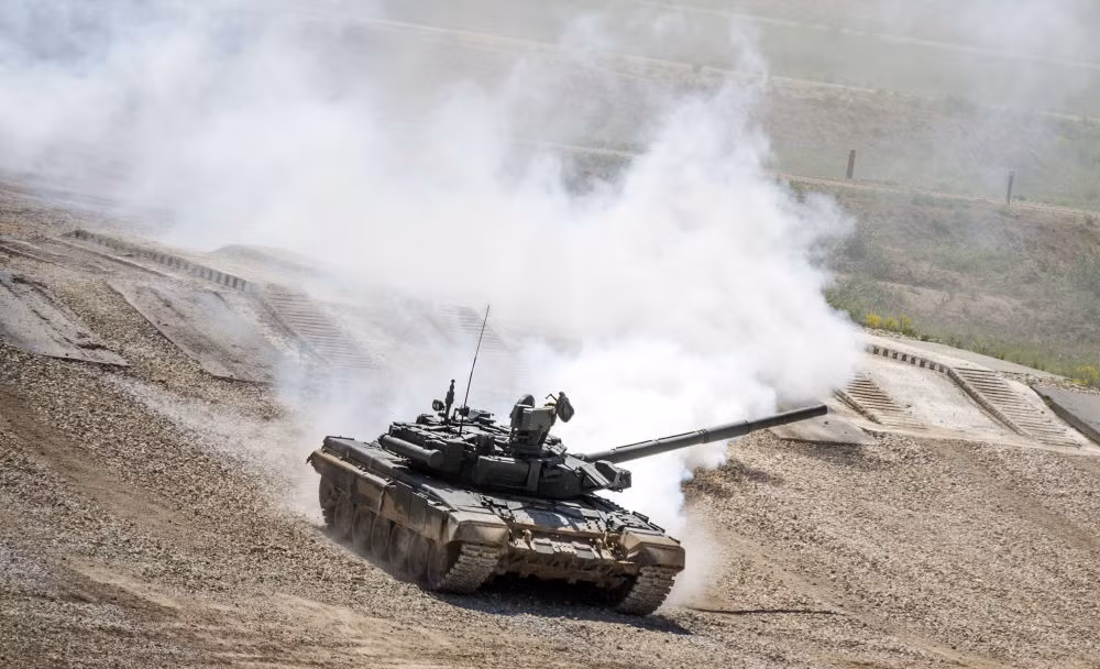 Xe tăng chiến đấu chủ lực T-72B3.