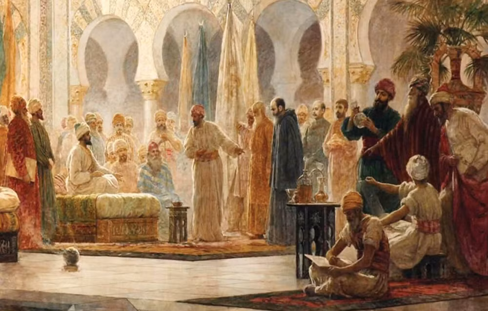Thời kỳ hoàng kim của Hồi giáo bắt đầu với việc khánh thành Nhà trí tuệ ở Baghdad, nơi các học giả từ khắp nơi trên thế giới được ủy nhiệm thu thập và dịch tất cả các kiến thức cổ điển sang ngôn ngữ Ả Rập.