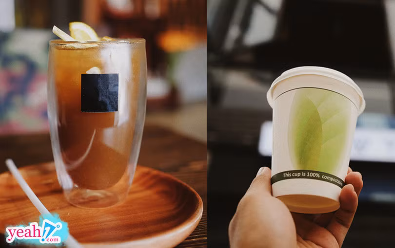 Nhung quan ca phe “less plastic” tro thanh xu huong bao ve moi truong