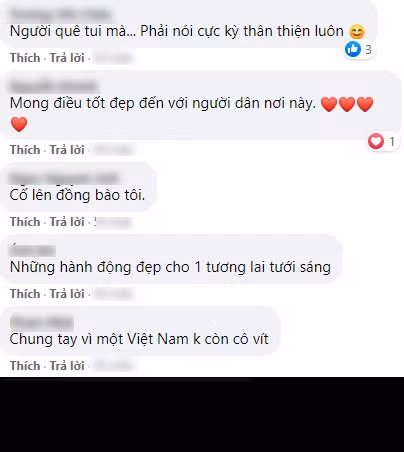 Tấm biển được viết trên bìa các-tông, kèm theo hình vẽ một em bé đưa hai tay lên trời với niềm tin chiến thắng giữa mùa dịch Sài Gòn. Cạnh đó có thêm dòng chữ "Chúc mọi người sức khỏe, Sài Gòn cố lên".