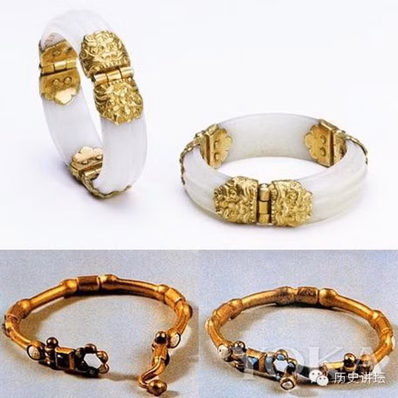 Căn cứ vào các đồ tùy táng giá trị tìm thấy trong ngôi mộ, các chuyên gia xác định người được chôn trong quan tài là Lý Tĩnh Huấn, 9 tuổi, con gái của Lý Mẫn. Đây là một gia tộc quyền thế thời nhà Tùy.