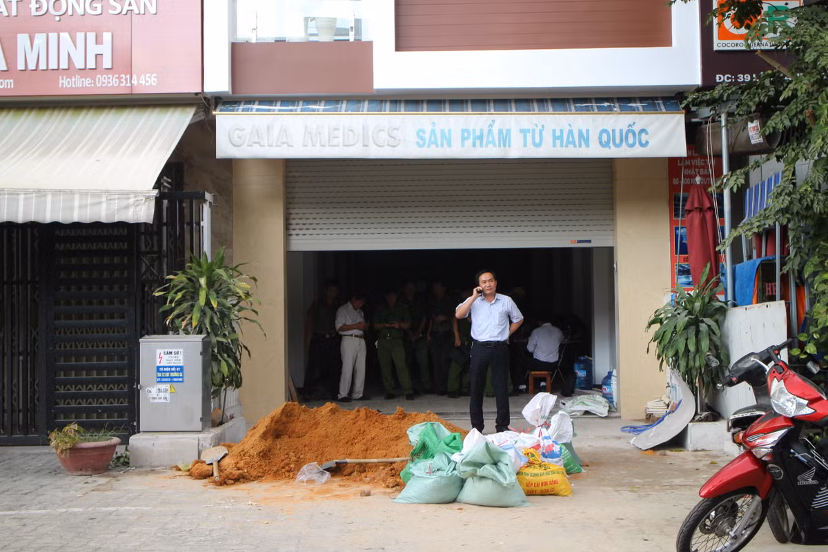 Quang Nam: Duong day 110kv phong dien gay hau qua kinh hoang