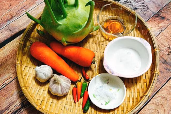 Giải cứu nông sản Hải Dương, làm ngay món su hào muối giải ngán - Hình 2 Giai cuu nong san Hai Duong, lam ngay mon su hao muoi giai ngan-Hinh-2
