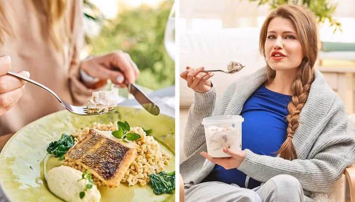 6. Thổ Nhĩ Kỳ: Tránh ăn cá hoặc kem. Một số phụ nữ trong các nhóm văn hóa Thổ Nhĩ Kỳ được cảnh báo không nên ăn cá khi đang mang thai để tránh cho đứa trẻ sinh ra có miệng rộng như con cá. Người ta cũng nói rằng ăn kem có thể gây ra một lỗ thủng trên đầu của em bé.
