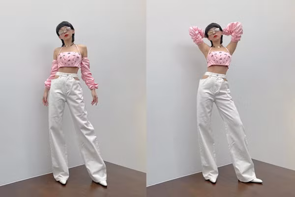 Sau ngày Tết, Tóc Tiên cũng không ngần ngại diễn áo croptop hở bạo, khoe eo thon.