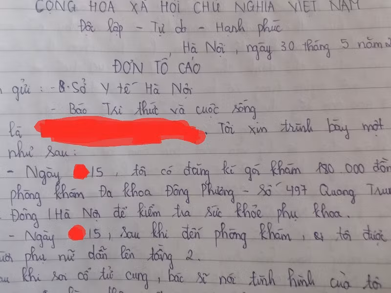 Ha Noi: Ly do gi khien cac co quan chuc nang chua vao cuoc vu phong kham Dong Phuong bi to cao chat chem?