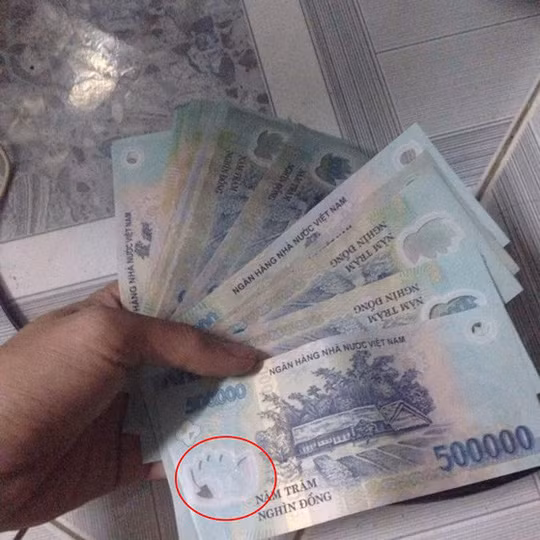 Tiền giả rao bán trên Facebook (ảnh mang tính chất minh họa).