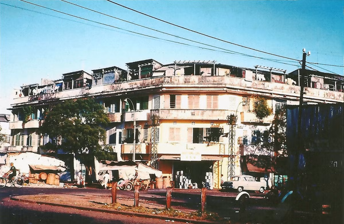 Dãy nhà xung quanh chợ An Đông, đường Hùng Vương. Ảnh:103fieldbatteryraa.net.