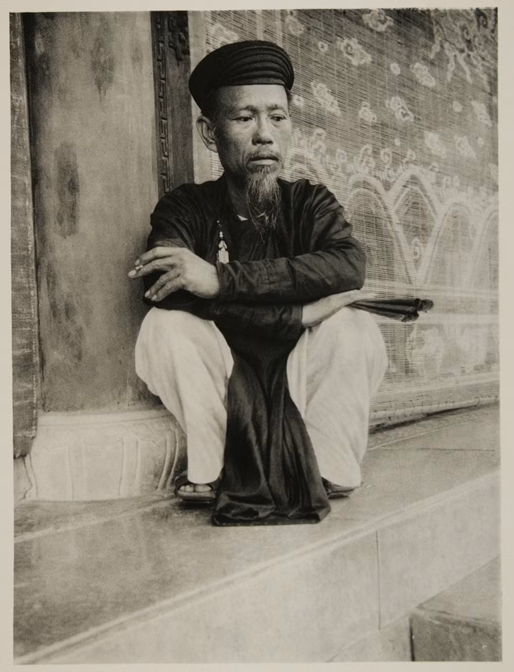 Chân dung một viên quan ở Huế. Ảnh: Flickr.com.