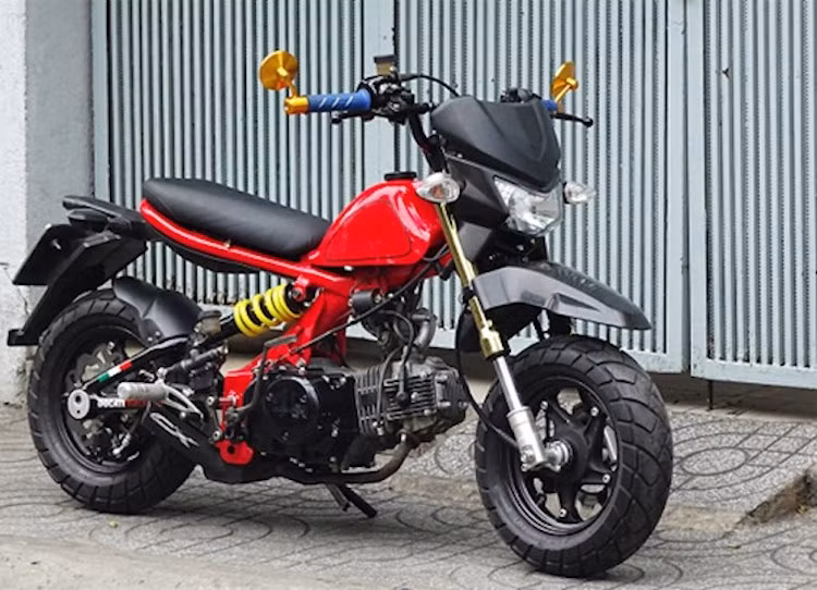 Bản độ Honda minibike cực độc đáo này đã một lần nữa chứng minh rằng trình độ sáng tạo và tay nghề của người đam mê xe tại Việt Nam có thể sánh ngang với các nước khác.