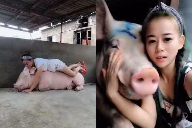 Co gai kiem bon tien nho... ho hap nhan tao cho lon