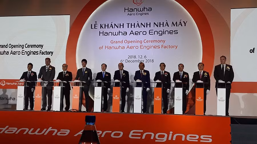 Khánh thành nhà máy sản xuất động cơ máy bay tại Việt Nam Khanh thanh nha may san xuat dong co may bay tai Viet Nam 