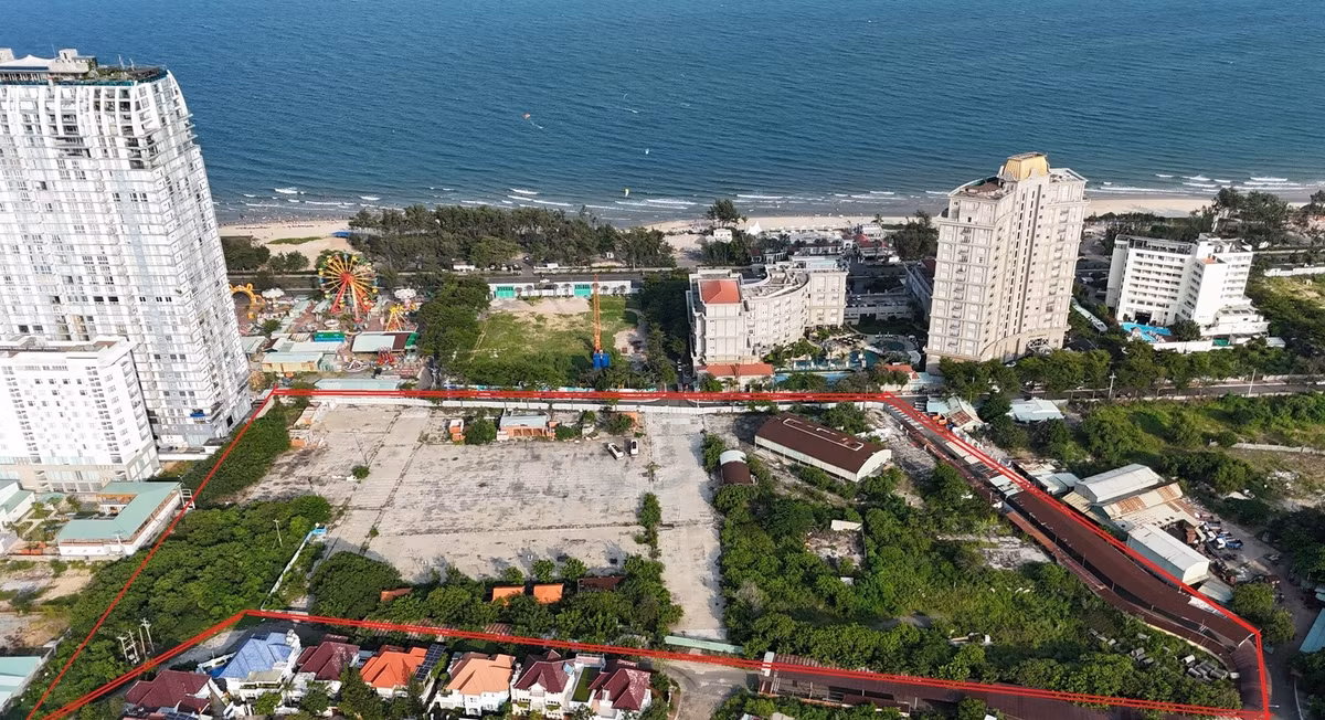 Khu đất vàng 1.000 tỷ ở TP Vũng Tàu chuẩn bị lên sàn Khu dat vang 1.000 ty o TP Vung Tau chuan bi len san