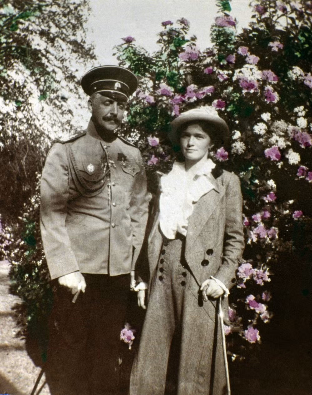 Nhan sắc xinh đẹp, trẻ trung của công chúa Tatiana những năm 1915 - 1916.
