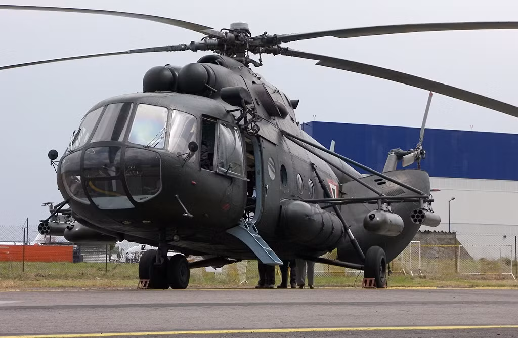 Hiện tại, trực thăng Mi-17 đóng vai trò rất quan trọng ở Mexico khi chúng vừa là loại trực thăng quân sự, vừa được sử dụng trong các hoạt động dân sự với nhiều chức năng, vai trò khác nhau. Nguồn ảnh: Miragec.