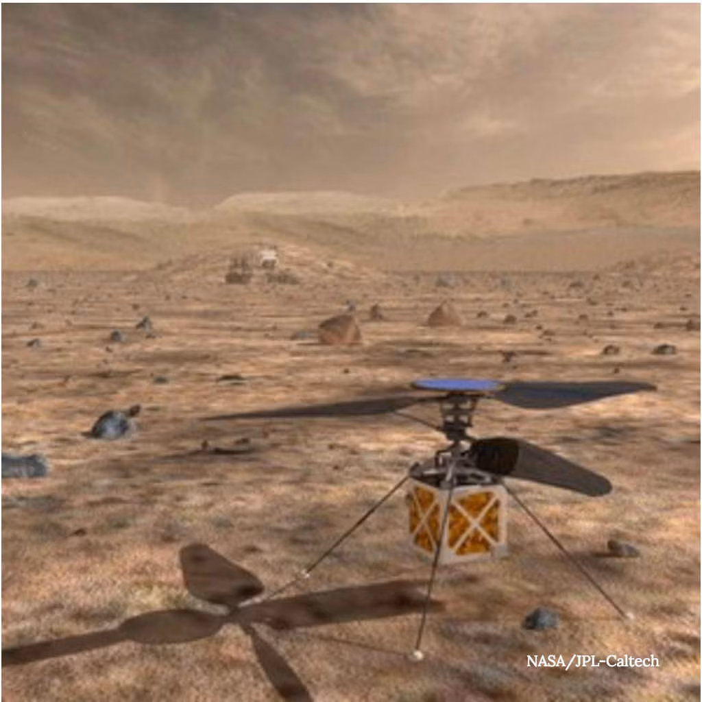 NASA điều trực thăng trinh thám lên sao Hỏa trong tương lai? NASA dieu truc thang trinh tham len sao Hoa trong tuong lai?