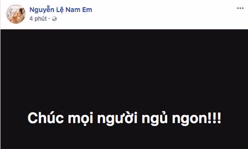 Chia sẻ lạ của Nam Em.