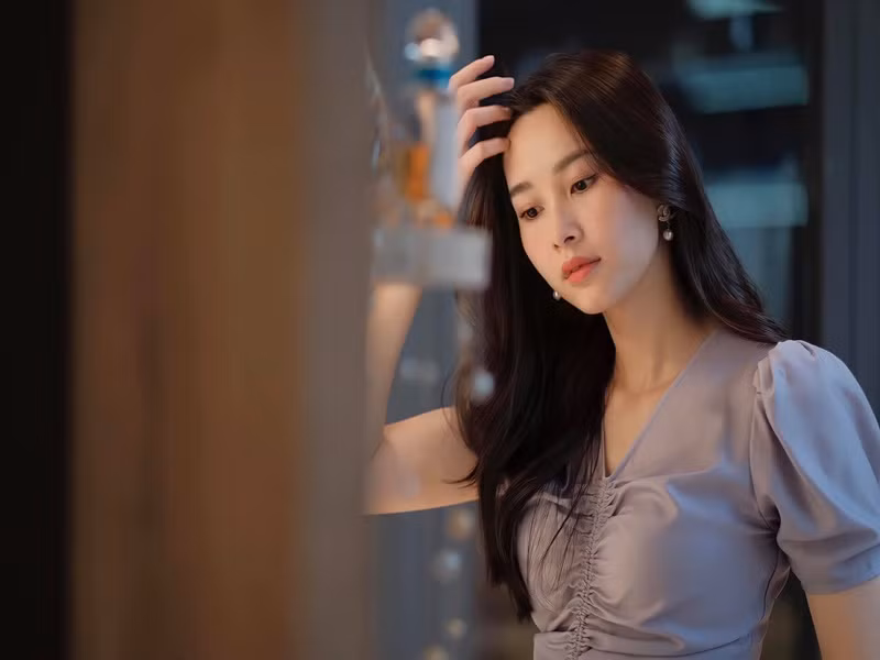 Thu Thảo ngày càng đẹp mặn mà sau khi kết hôn. Ảnh: FB Thu Thảo