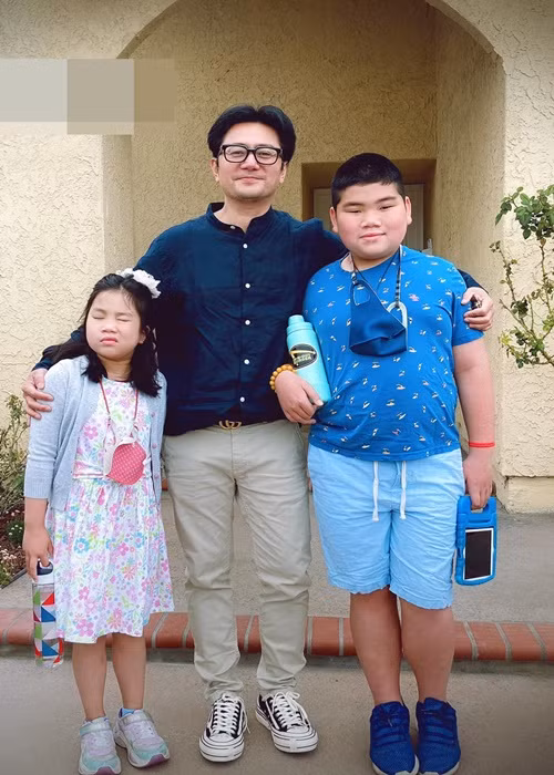 Các con của Trương Minh Cường đang sống cùng vợ cũ của nam diễn viên.