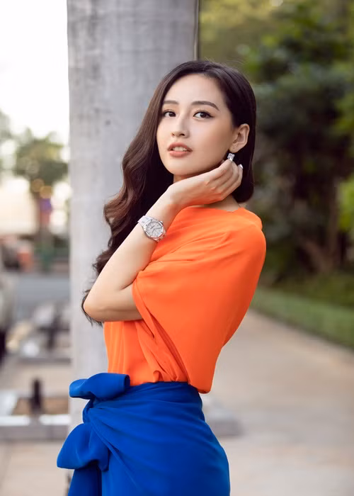 Hoa hậu Việt Nam 2006 Mai Phương Thúy từng ngồi ghế nóng Hoa hậu Thế giới Việt Nam 2019. Năm nay, cô tiếp tục được giao vị trí “cầm cân nảy mực”. Ảnh: BTC