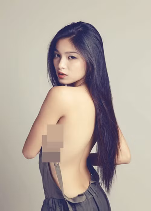 Nhung Kate từng thực hiện không ít bộ ảnh gợi cảm táo bạo. Ảnh: Dân Việt