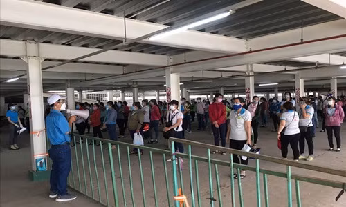 Dong Nai: Bo giay di duong doi voi cong nhan di lam