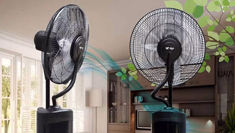 Chỉ cần đưa vào hộp chứa nước hoặc đá không sạch hoặc bẩn, sương phun ra từ quạt sẽ là những hơi nước không an toàn với gia đình, đồ dùng trong nhà.