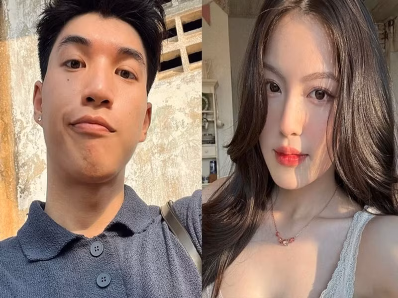 Bạn gái tin đồn của HIEUTHUHAI trẻ trung, gợi cảm, được cho là có xuất thân giàu có. Ảnh: Thể Thao Văn Hóa.