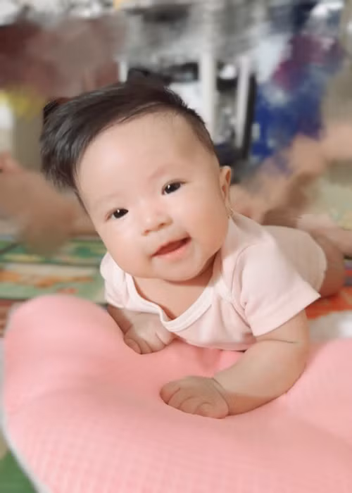 Trước đó, con gái Thanh Trúc bị nhầm là con trai.