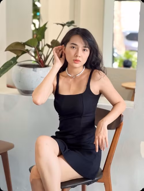 Nữ diễn viên Việt đóng phim Hàn chia sẻ, cô từng học tại trường Đại học Sân khấu - Điện ảnh TP HCM. Ảnh: FB Tuệ Minh.