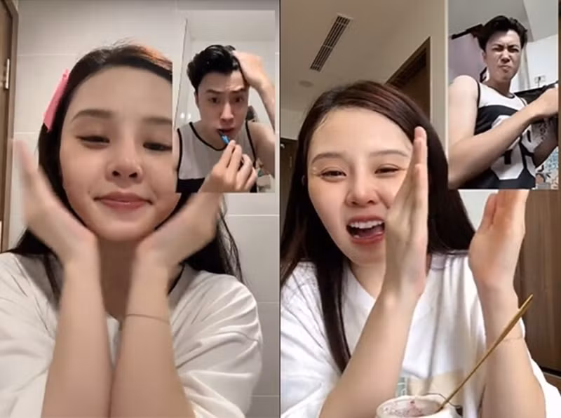 "Không xích mích, không hết yêu và tuyệt đối không có người thứ 3”, nam diễn viên phim Đi giữa trời rực rỡ cho biết thêm. Ảnh: Đời Sống Gia Đình.