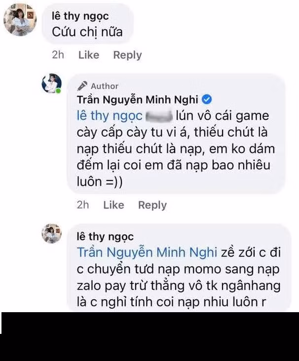 Mặc dù không nhận được mẹo nhỏ nào nhưng ít nhất thì nữ MC Minh Nghi cũng nhận được sự đồng cảm của MisThy. "Không dám đếm số tiền mình nạp" là nỗi lòng chung của cả hai cô nàng.