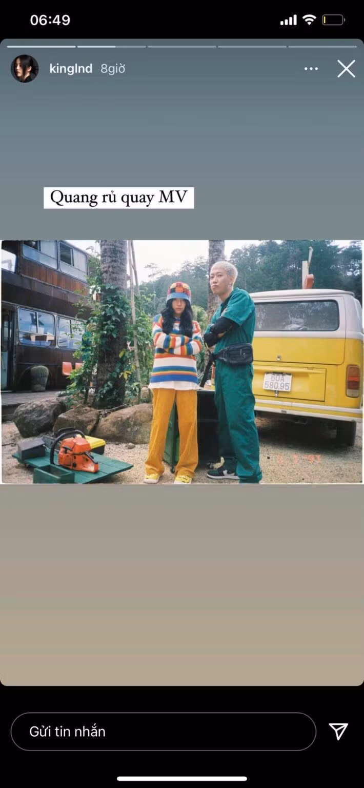 Mới đây, nữ streamer Linh Ngọc Đàm đã xác nhận rằng cô sẽ xuất hiện trong MV tiếp theo của QNT.