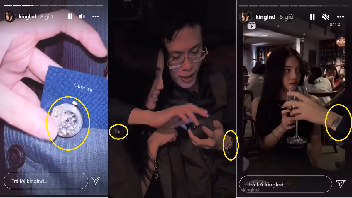 Soi qua Instagram cá nhân của nữ streamer, từ chiếc cúc áo trên bộ vest mà "người tình bí mật" của Linh Ngọc Đàm diện là một.