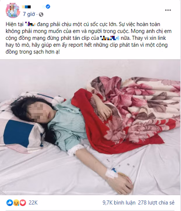 Sau scandal lộ clip nhạy cảm với Bé Chanh, nữ streamer Mèo 2k4 đã kiệt sức đến mức nhập viện.