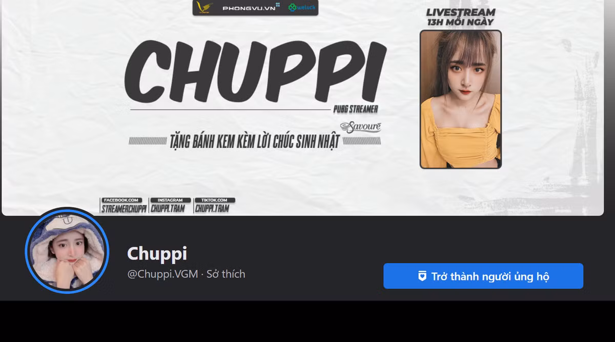 Dù mới thành lập fanpage từ tháng 11/2020, đến nay lượng follow của Bích Trâm đã thu hút gần 300 nghìn lượt.