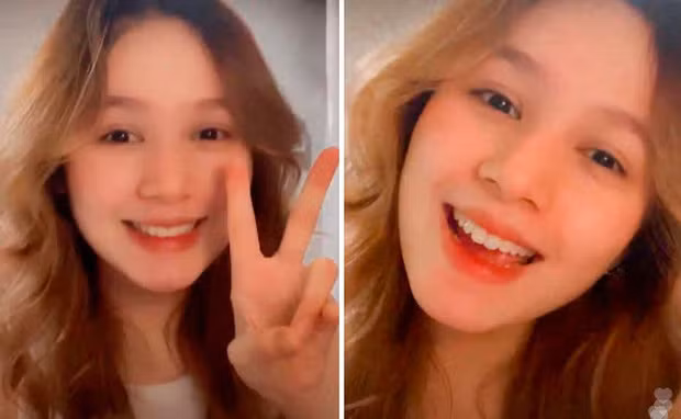 Không chỉ tự tin khoe nhan sắc cam thường, hot girl 2k2 cũng rất thường xuyên trưng ảnh khuôn mặt mộc lên mạng xã hội.