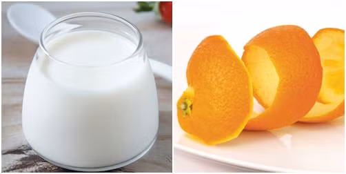 Vỏ cam và sữa chua: Bạn dùng vỏ cam rửa sạch và phơi khô. Sau đó bạn nghiền nhuyễn vỏ cam và trộn đều với lượng sữa chua vừa đủ dùng. Bạn thoa đều hỗn hợp vừa tạo vào 2 bên vùng nách. Để trong khoảng 20 – 25 phút rửa lại bằng nước sạch. Áp dụng thường xuyên bạn sẽ thấy hiệu quả trị thâm nách rõ rệt.