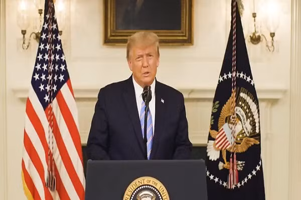 Tong thong Trump thua nhan chien thang cua ong Biden