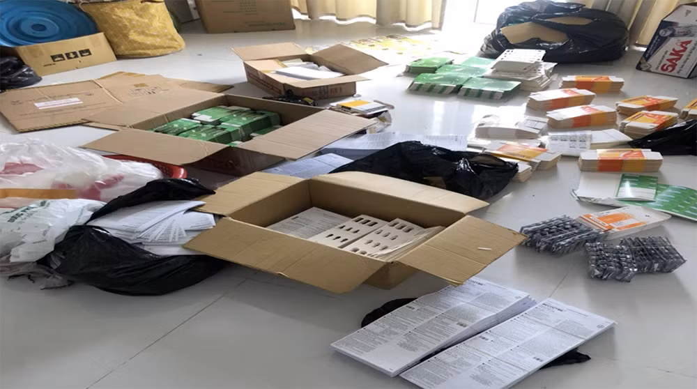 Triệt phá đường dây sản xuất thuốc tân dược giả liên tỉnh - Hình 3 Triet pha duong day san xuat thuoc tan duoc gia lien tinh-Hinh-3