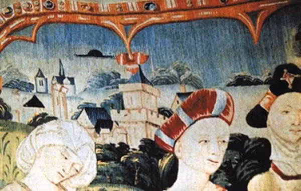 Một nhà khảo cổ học đã phát hiện ra hai tấm thảm thời trung cổ có tên là “The Life of the Virgin Mary” (cuộc đời của Đức mẹ đồng trinh Virgin Mary) và “Magnificat” (Sự hùng vĩ). Hai tấm thảm này là một phần trong 5 khoảnh khắc quan trọng về cuộc đời của Đức mẹ đồng trinh Maria.