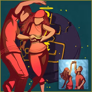 Tất nhiên những gì hay nhất trong game không chỉ gói gọn trong việc kỹ năng của bạn nhảy giỏi thế nào mà ở việc bạn với đối phương kết hợp ra sao. Cho dù thắng hay bại thì cả 2 sẽ cùng bật cười vì mình đã hợp nhau theo phong cách rất khác.