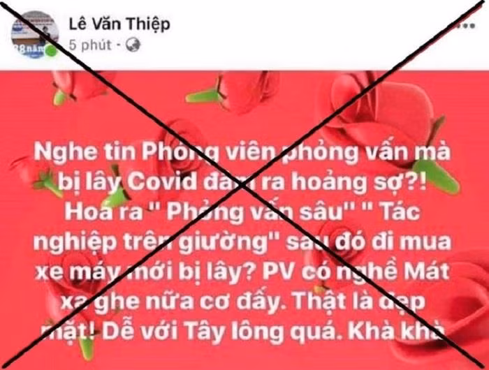 Luat su Le Van Thiep thua nhan noi dung “tho tuc” dang tren Facebook