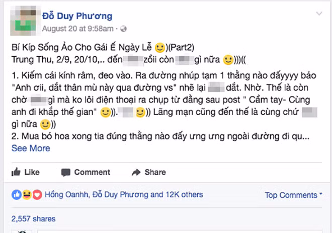 Giả mù để thoát ế.