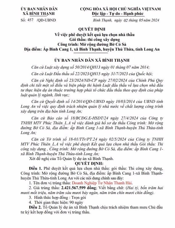 Long An: Cuoc dua “tam ma” gianh goi thau hon 1,5 ty dong-Hinh-2