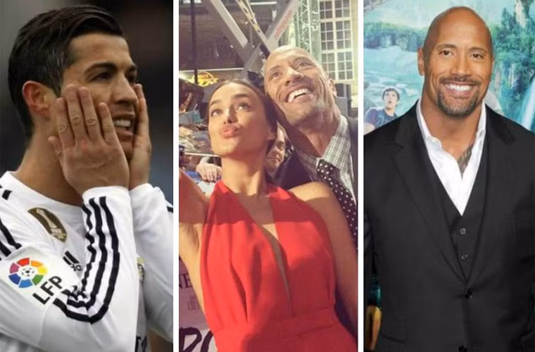 Mối tình năm năm của siêu mẫu người Nga Irina Shayk và cầu thủ bóng đá Cristiano Ronaldo tan vỡ khiến nhiều người tiếc nuối. Sau khi báo chí đưa tin cặp người mẫu – cầu thủ chia tay, thì lại rộ lên thông tin CR7 đã bị cô người mẫu Nga cắm sừng từ trước đó vài tháng khi cùng nam diễn viên Dwayne 'The Rock' Johnson quay phim "Hercules".